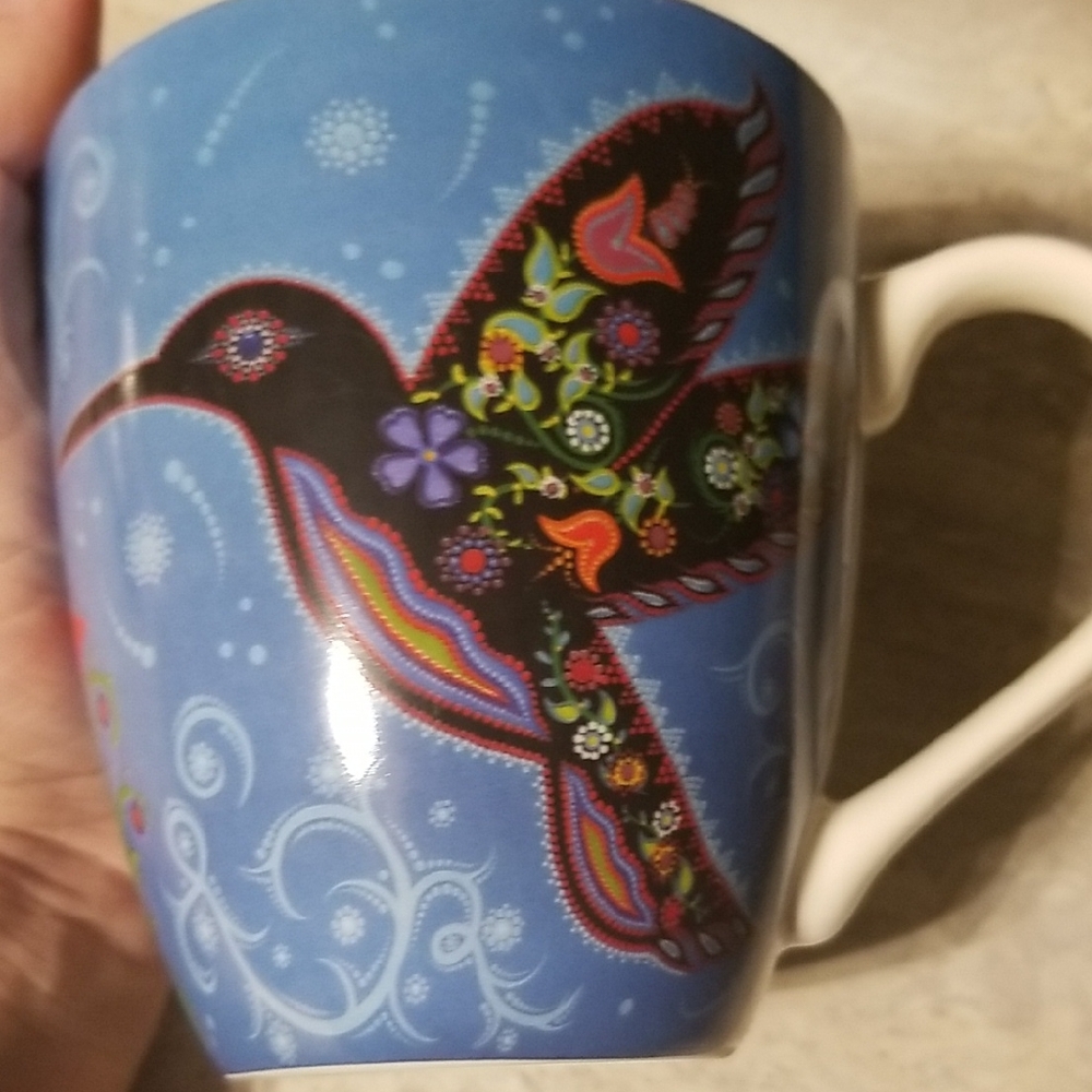 Indigenous Collection Tracey metallic Bird Mug